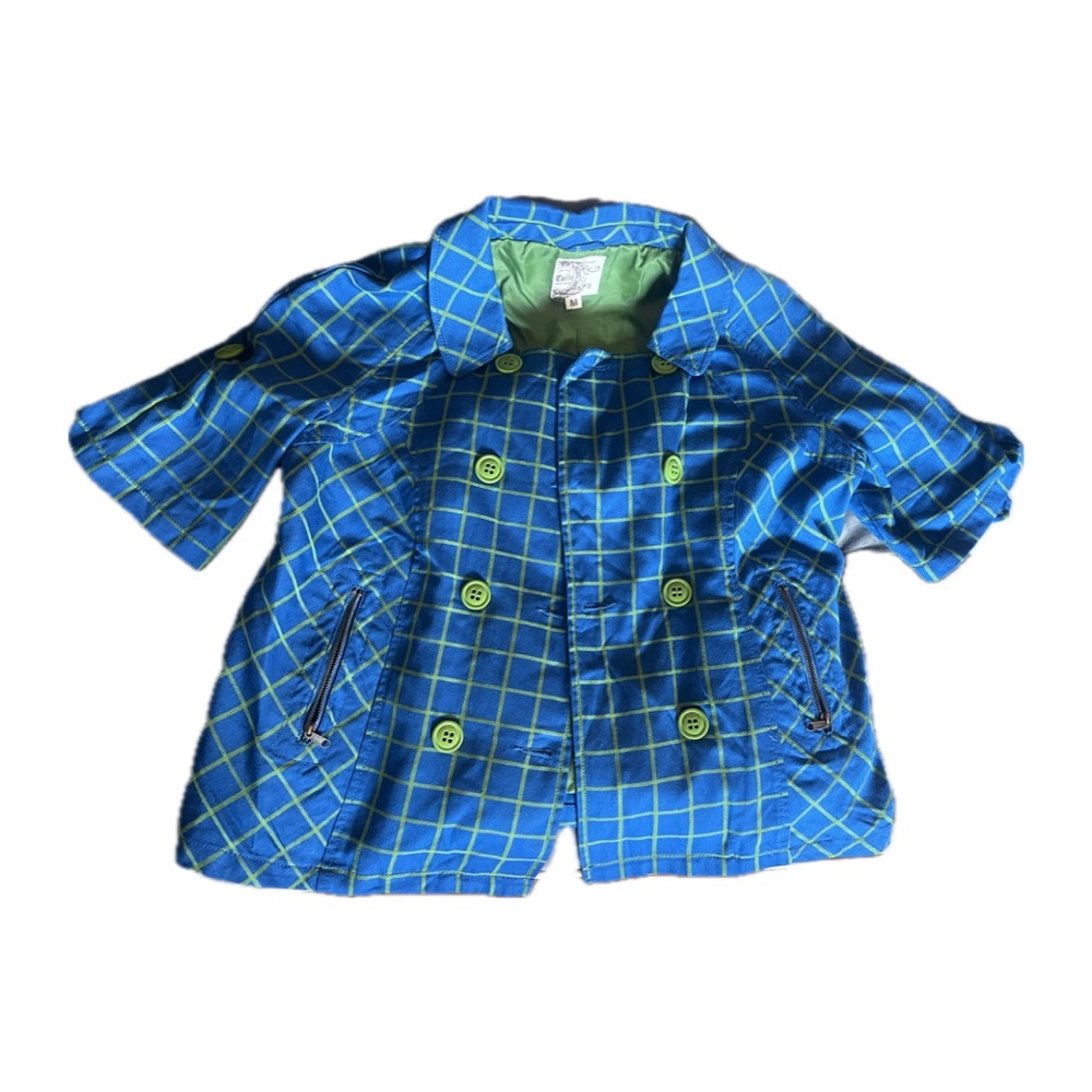 Tulle Vibrant Blue and Green Jacket